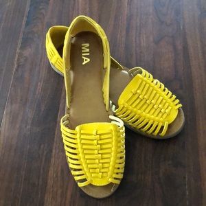 Yellow MIA sandals